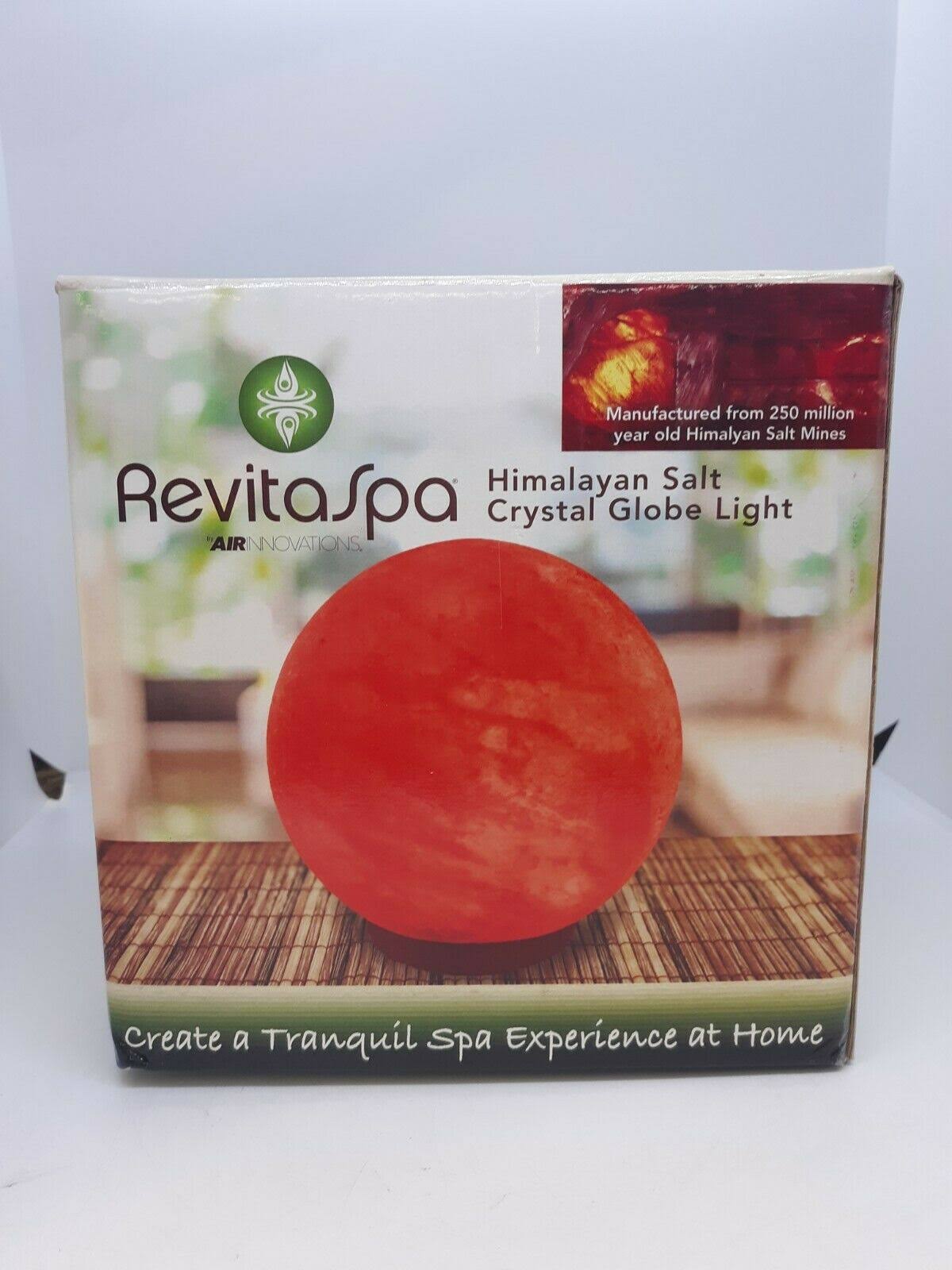 Himalayan Salt Crystal Globe Light Z941
