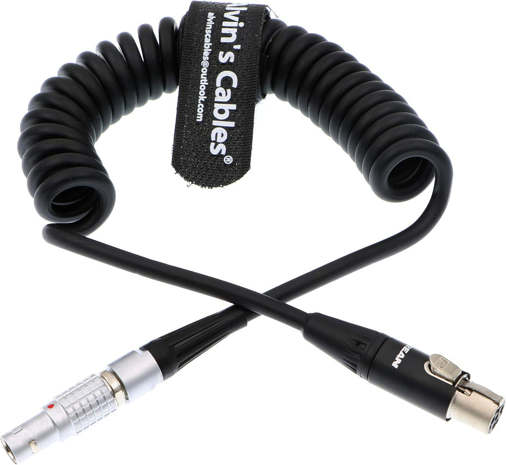 2 Pin Male to Mini XLR 4 Pin Female Monitor Power Cable Pack of 2 Y4743