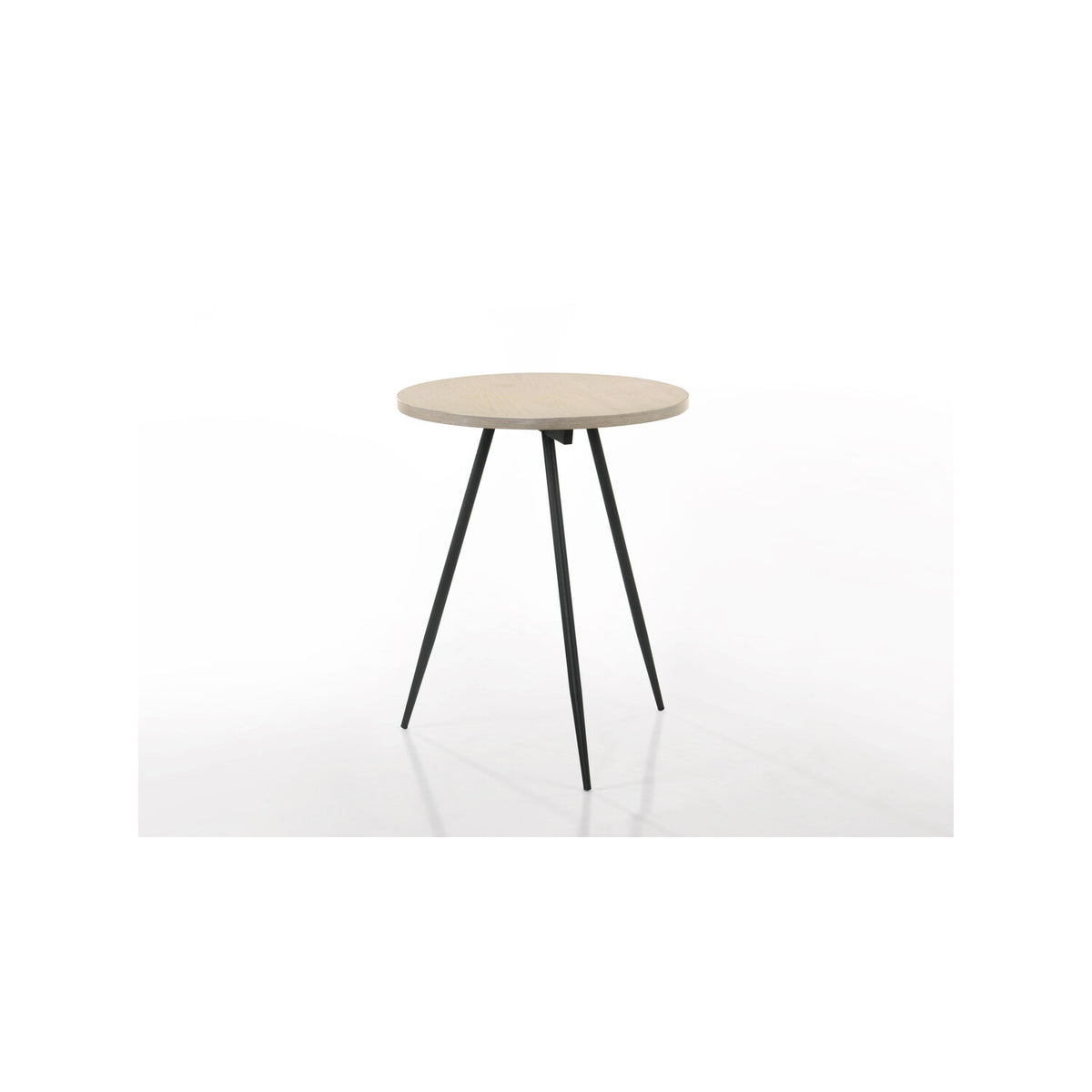 Gray Fabric Accent Chairs and Side Table Set R997069