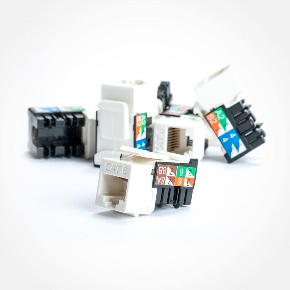 Cat6 Keystone Jack 25 Pack V36833