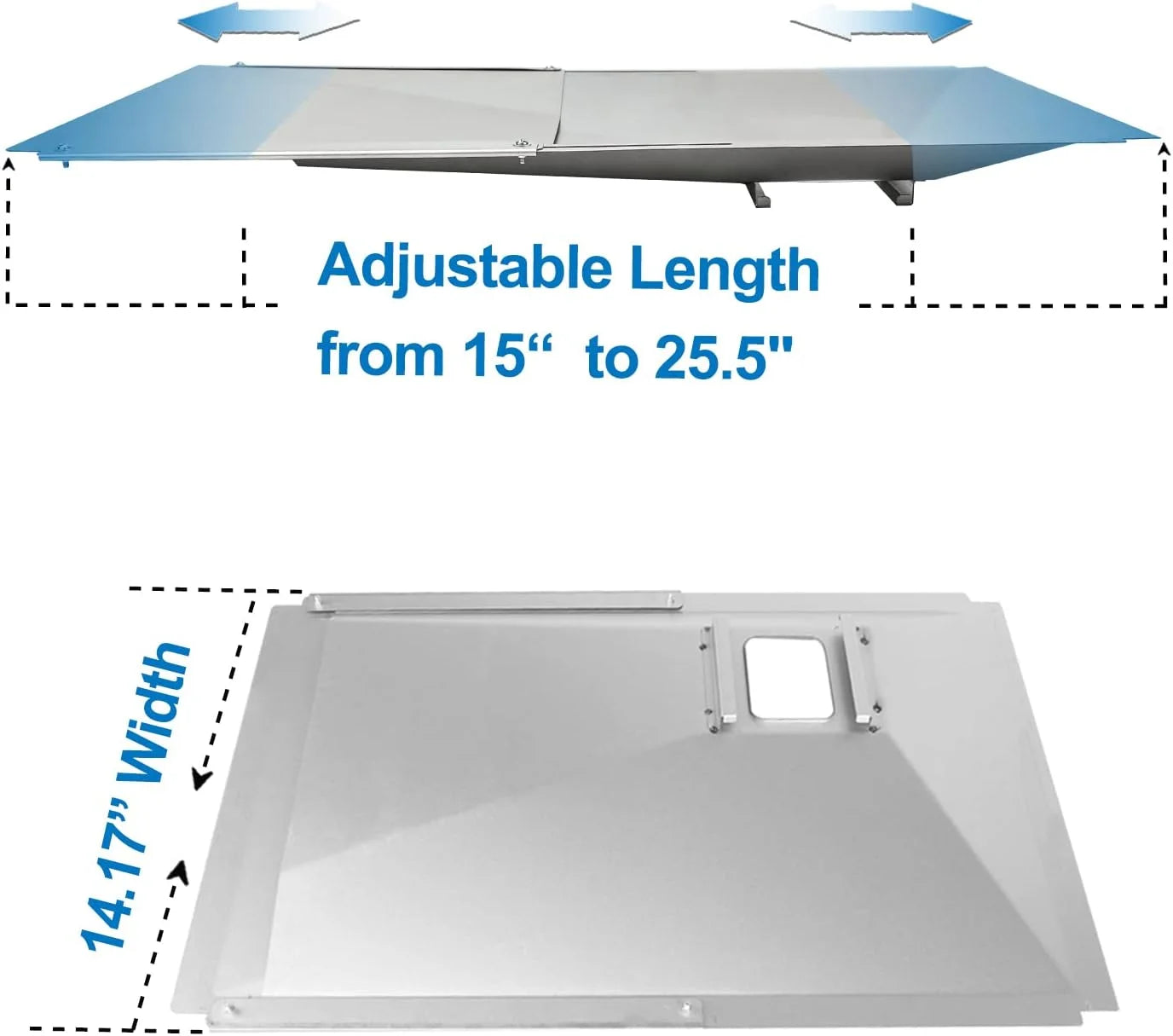 Universal Grease Tray with Catch Pan for Gas Grill F393445