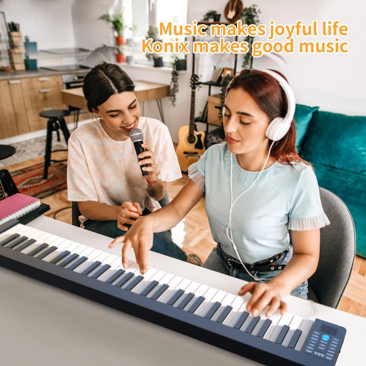 61 Keys Portable Electric Piano with MIDI Function L29493