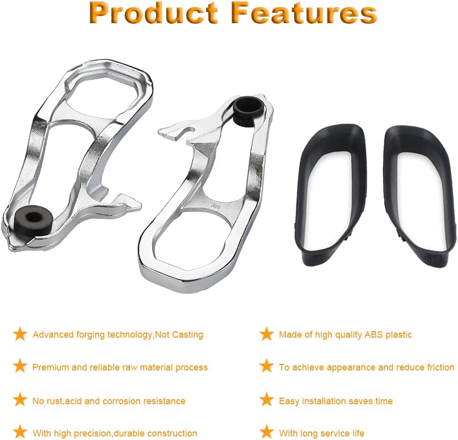Heavy Duty Front Tow Hook Left and Right Side with Hardware F2034