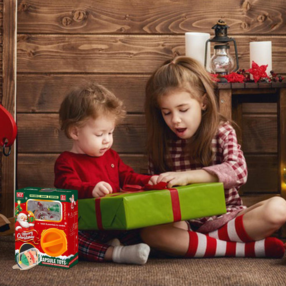 Christmas Toy Vending Machine with 6 Christmas Toys A153