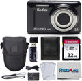 16.15MP Digital Camera (Blue) with Point & Shoot Case and 32GB SD Memory Card Y501