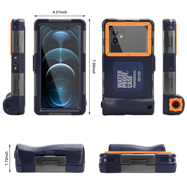 Waterproof Protective Case for Oppo Find X3 and Phones Up to 6.9 Inch E422