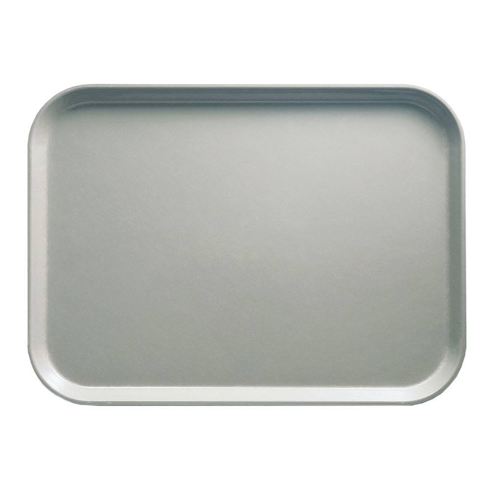 Taupe Fiberglass Rectangular Cafeteria Camtray Z5475