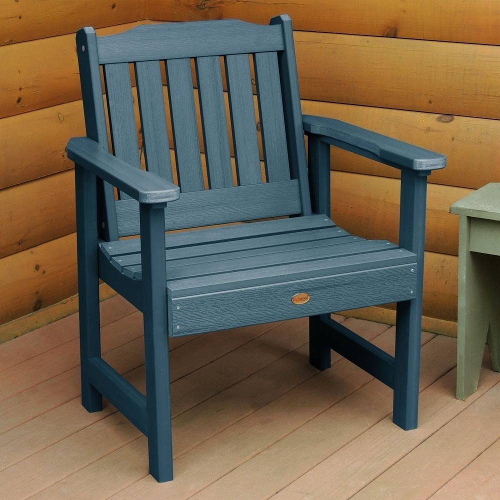 White Marine-Grade Synthetic Wood Garden Chair K971773
