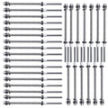 30Pack Hand Swage Tensioner Fitting for 1/8 Cable Railing T316 Stainless Steel Hardware E417549