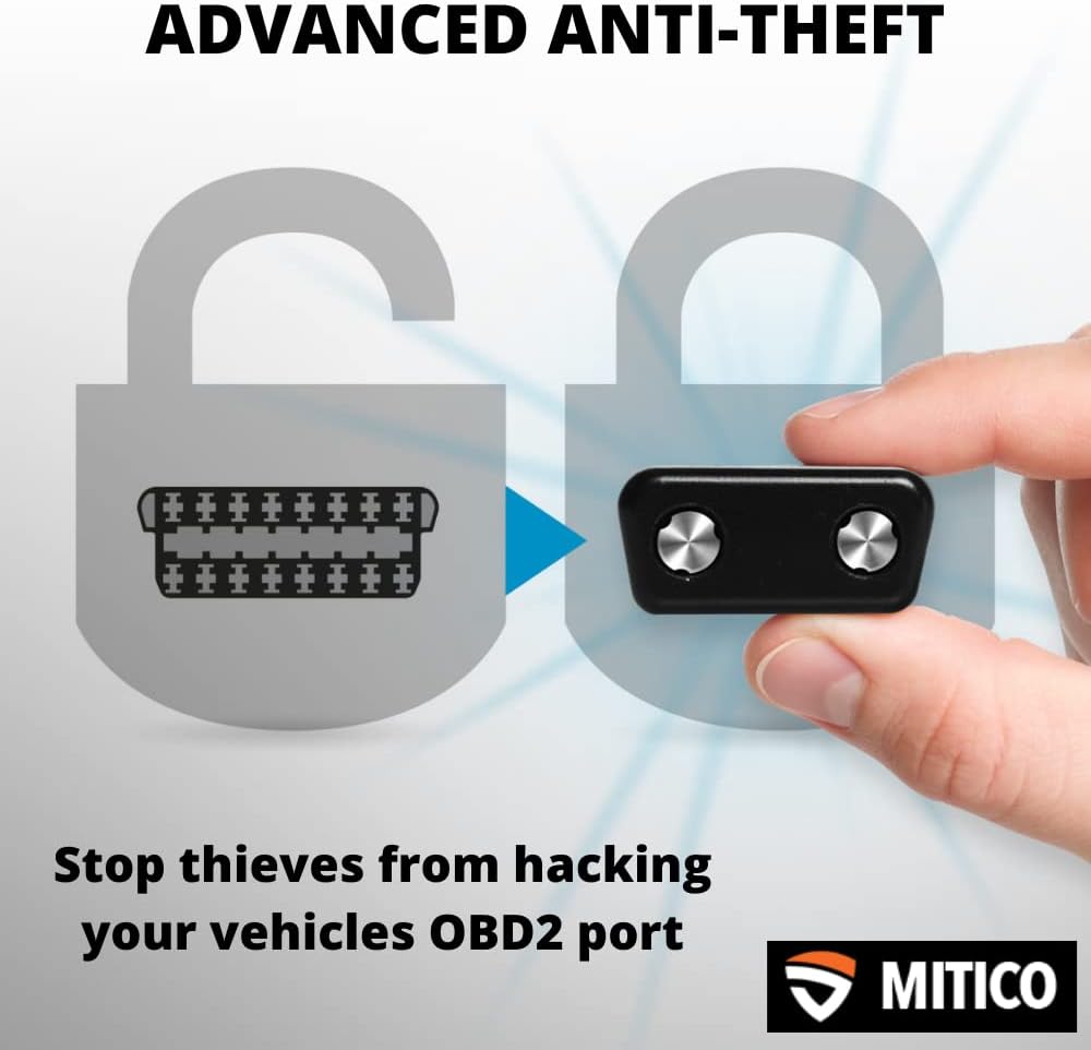 Metal OBD2 Port Lock Cap Anti-Theft Device I96128