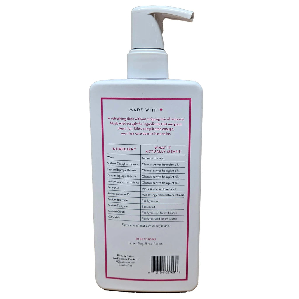 Vanilla & Cactus Flower Hair Care K328726