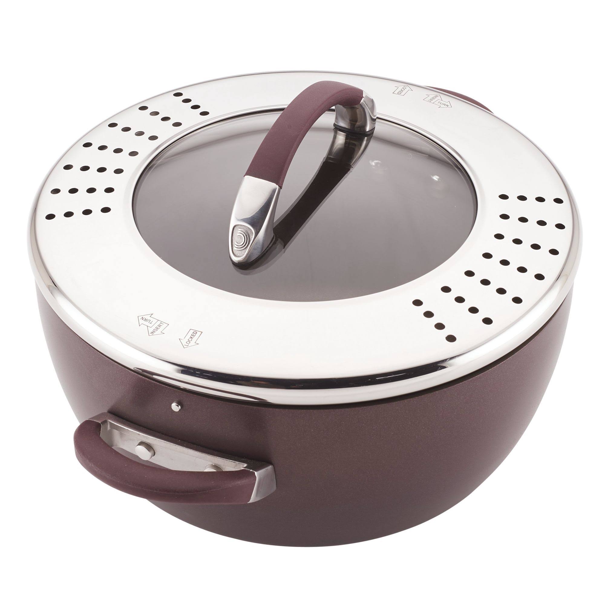 5.5-Quart Covered Straining Casserole M543