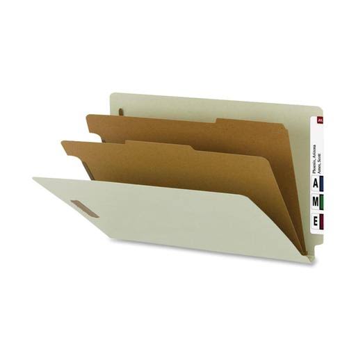 Green Recycled Classification Folders J468167