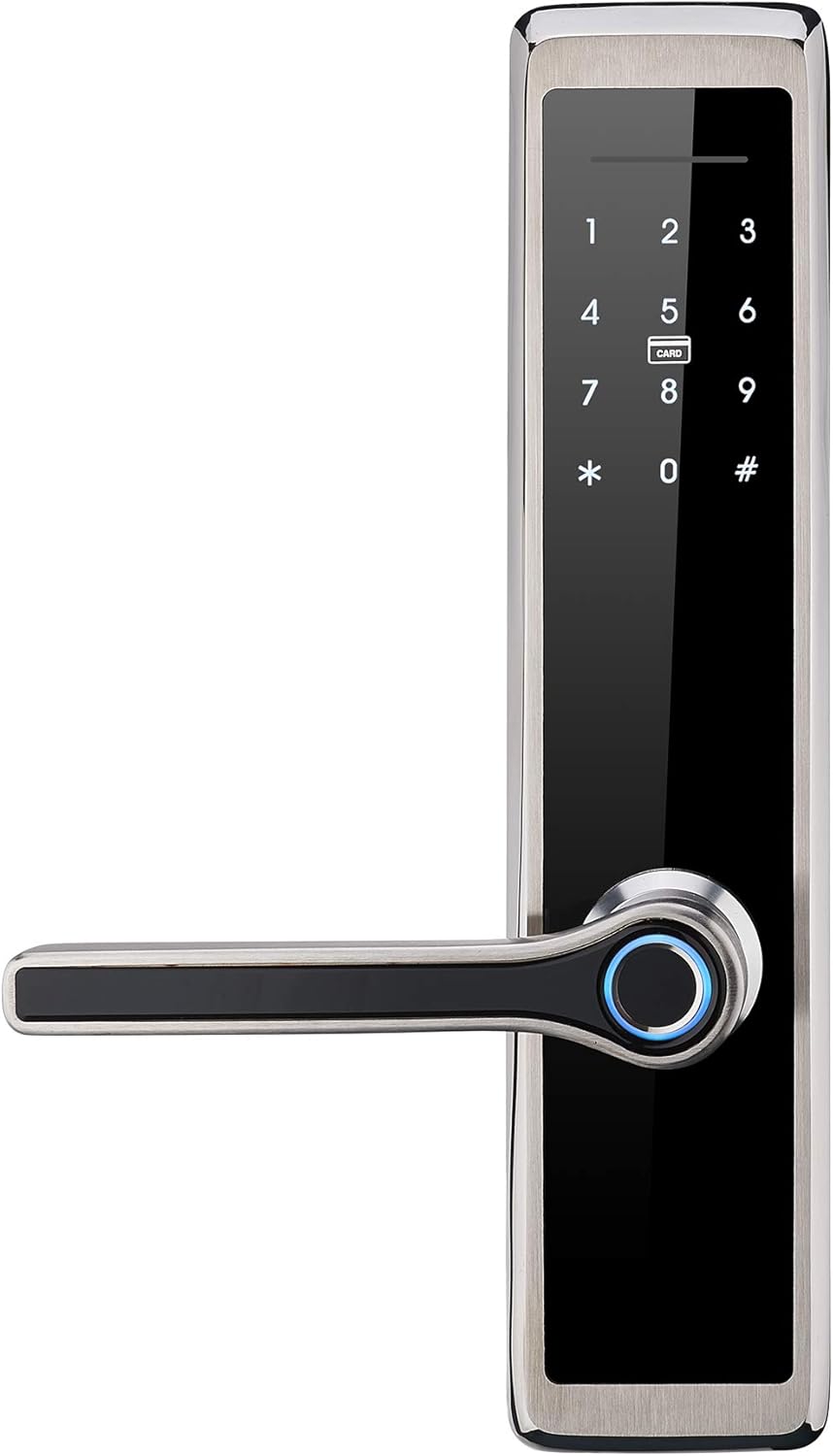 Stainless Steel 304 Digital Fingerprint Door Lock R98790