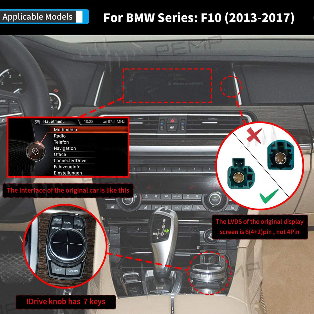 12.3 IPS Touch Screen Car Display for 5 Series D358716