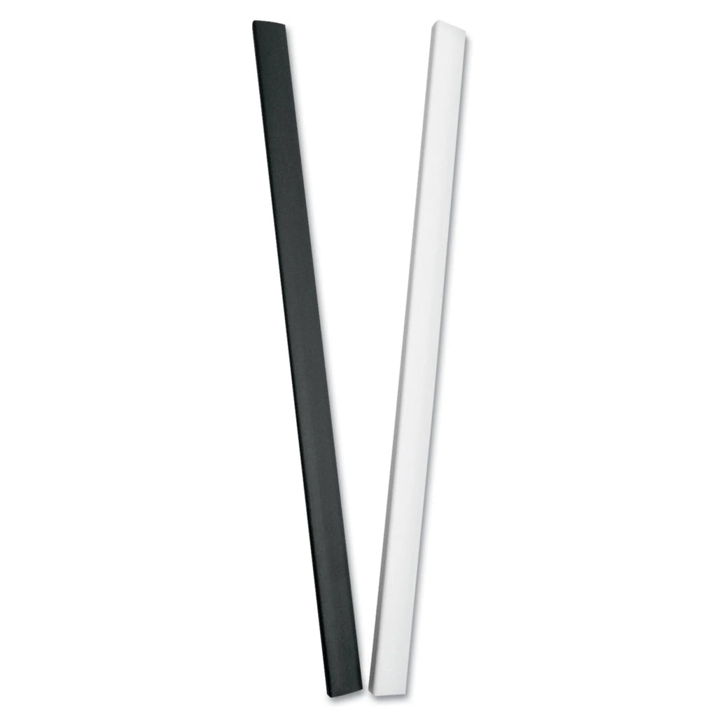 Binding Bars for Report Covers, 40-Sheet Capacity, White, 100/Box S283658