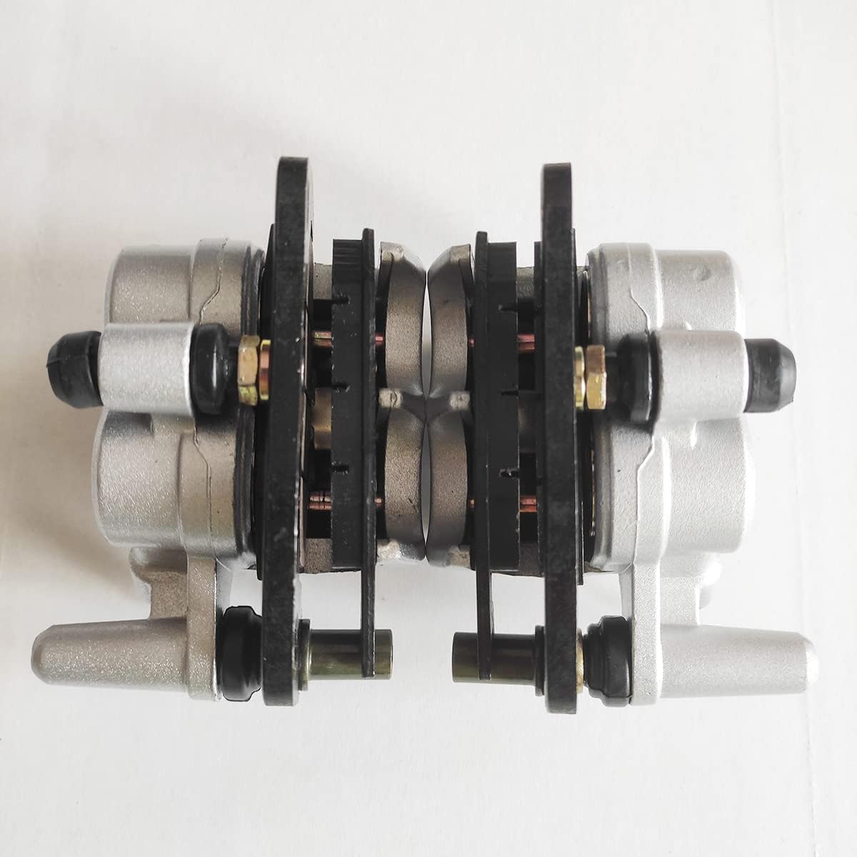Front Left Right Brake Caliper with Pads, Mounting Bracket F80938