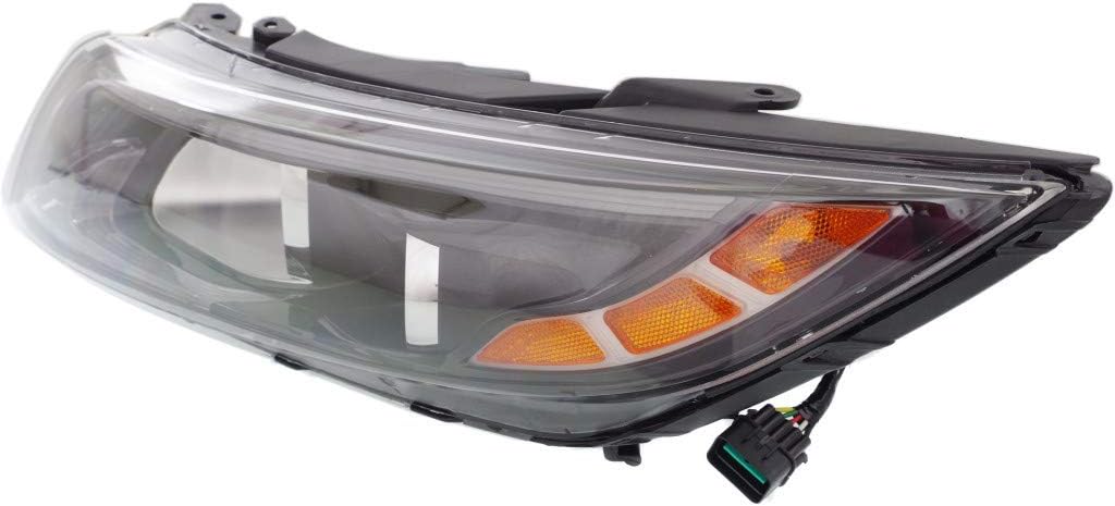 For Kia Optima Headlight Assembly 2014 2015 Driver Side Halogen D64285