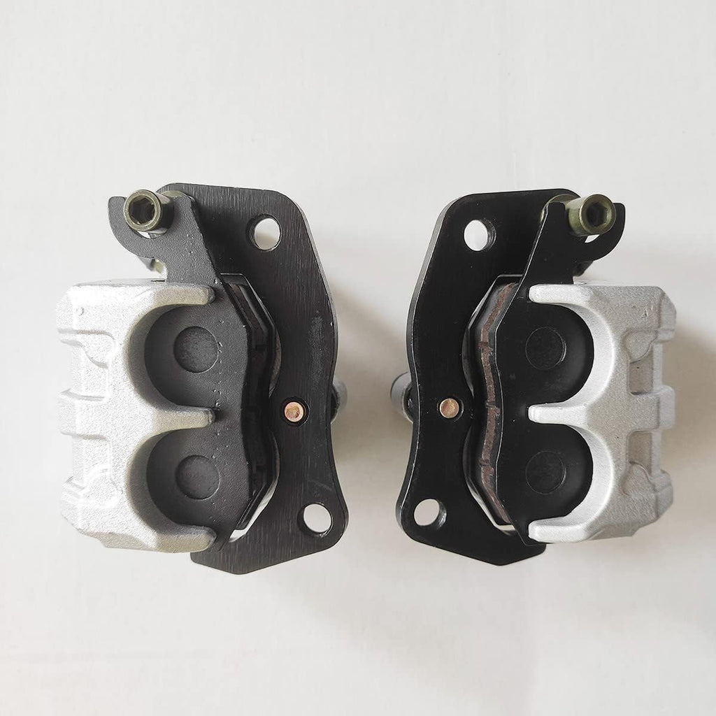 Front Left Right Brake Caliper with Pads, Mounting Bracket F80938