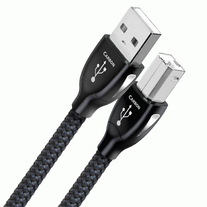 Carbon USB A to B Cable 5.0m B262