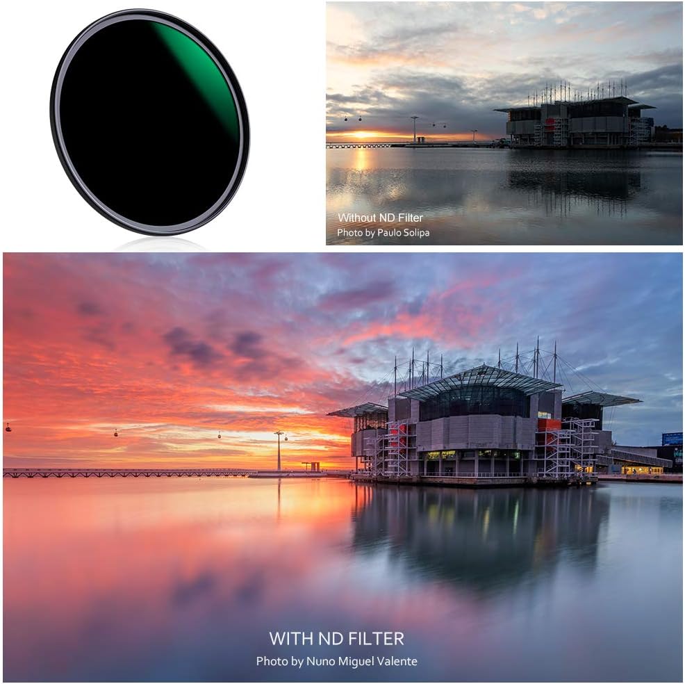 67mm ND8 ND64 CPL Circular Polarizer Filter Kit with 24 Multi-Layer Coatings, Pack of 2 A10163