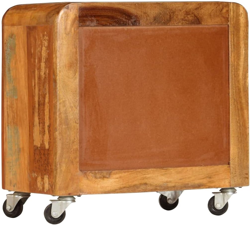 Solid Reclaimed Wood Bedside Cabinet S9292