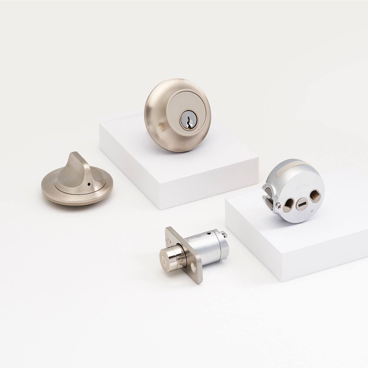 Satin Nickel Bluetooth Smart Lock J88075