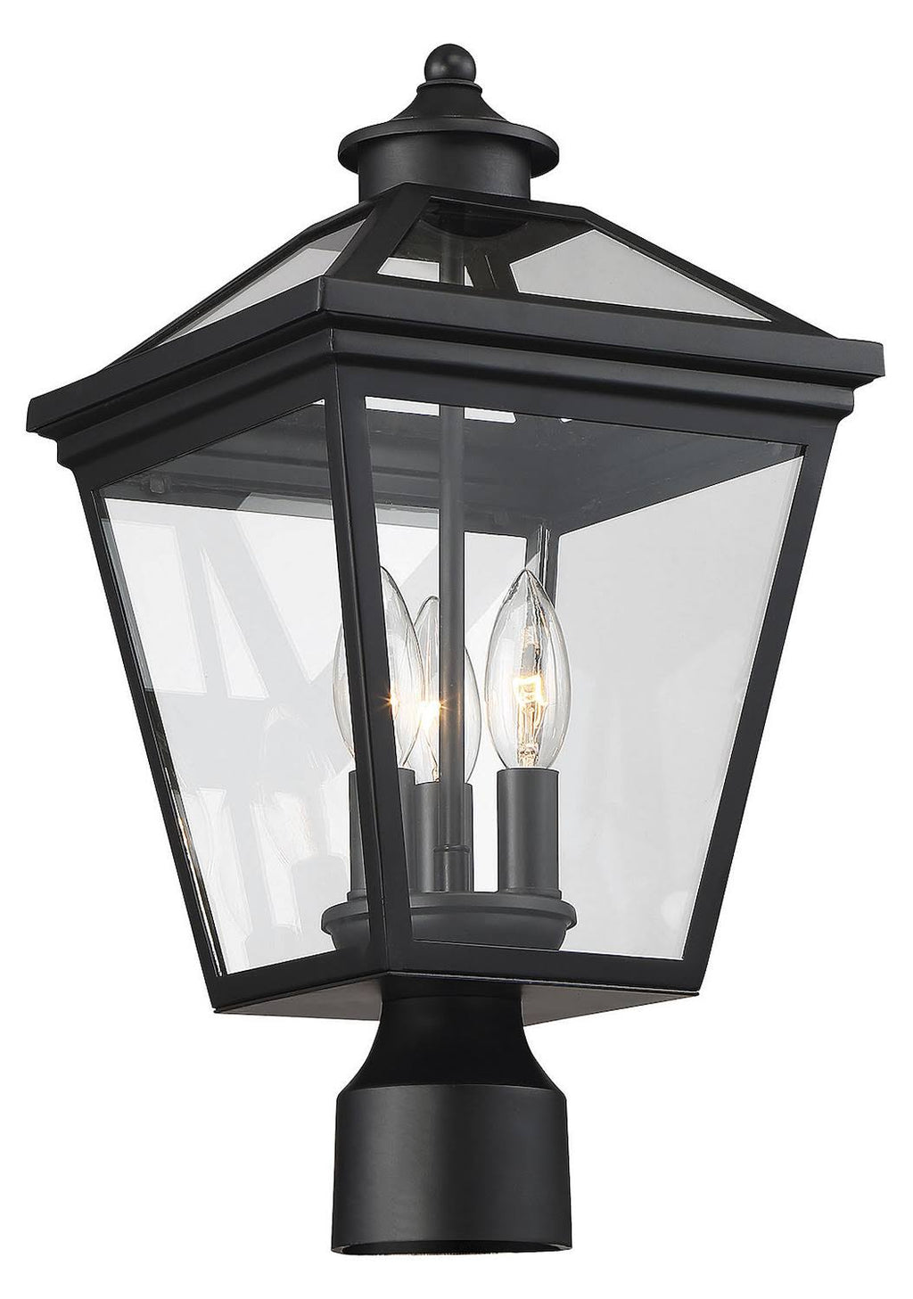 Black Post Lantern R78344