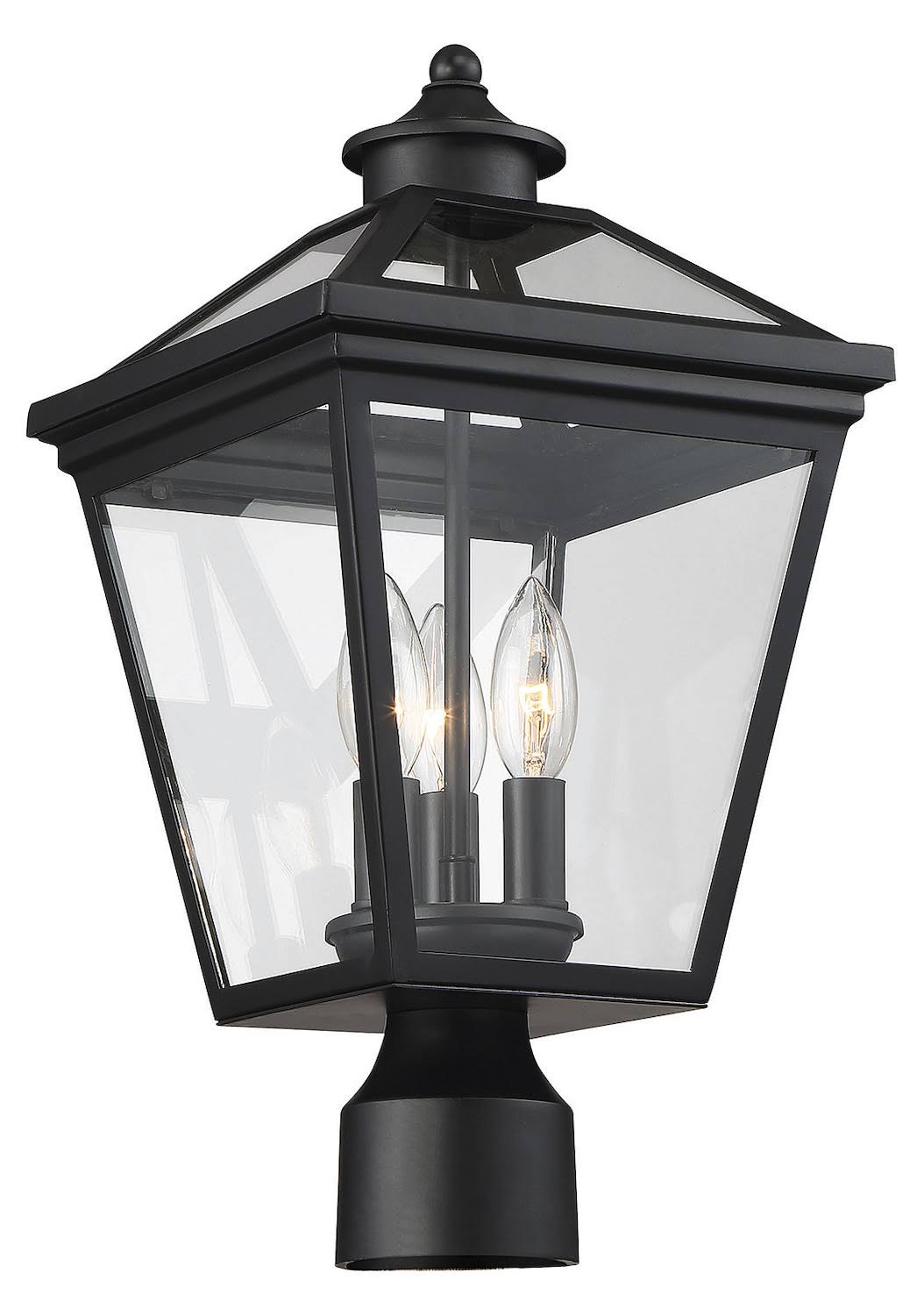 Black Post Lantern R78344