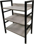 Rustic Brown 3 Tier Bookshelf C9529