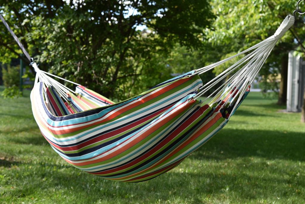 Brazilian Double Sunbrella Carousel Confetti Hammock Q562258