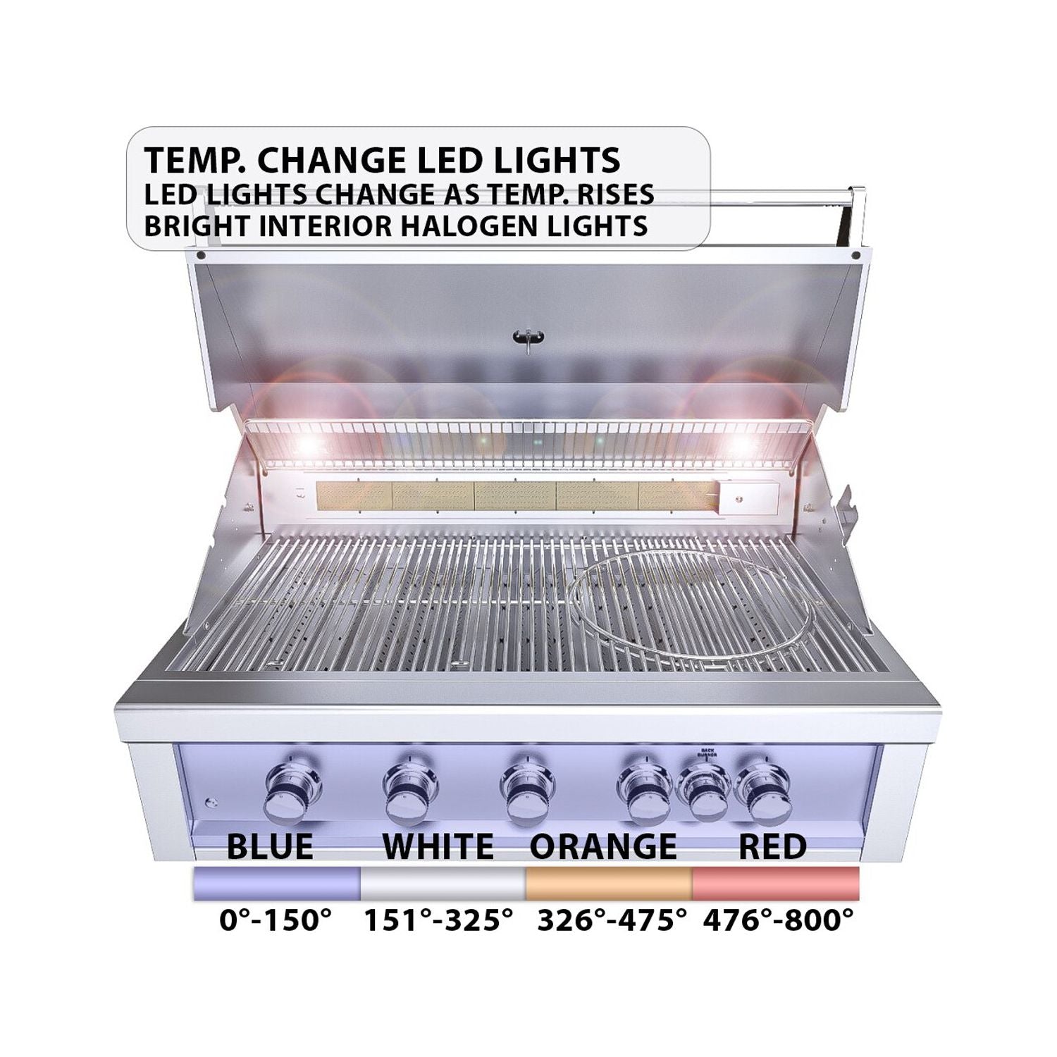 5 Burner Natural Gas Grill Z560