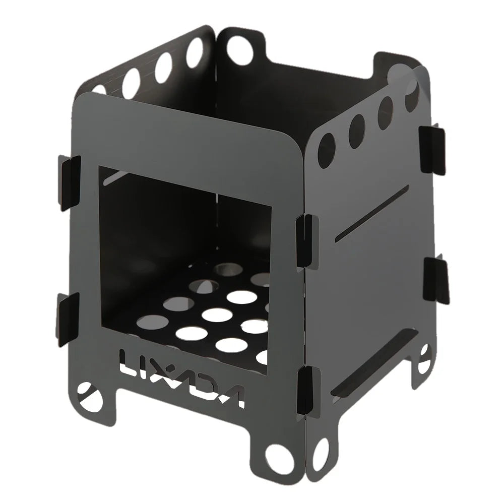 Lightweight Portable Camping Wood Stove with Storage Bag M3113