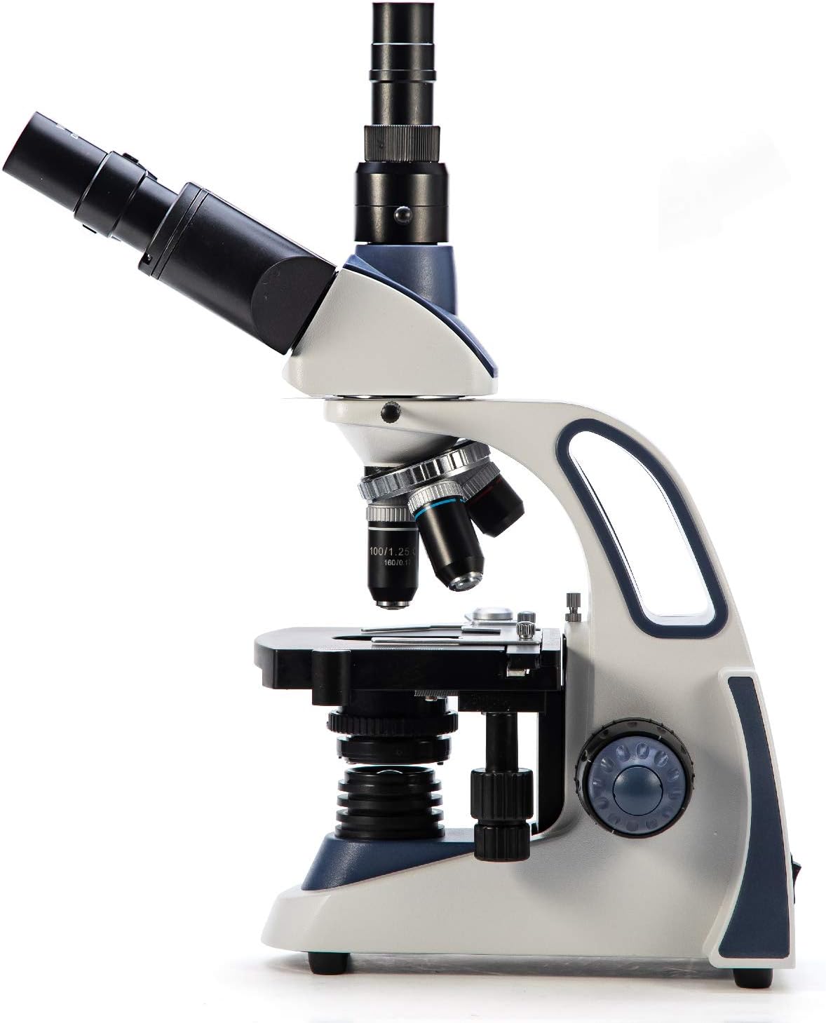 40X-2500X Trinocular Compound Microscope with Mechanical Stage N70480