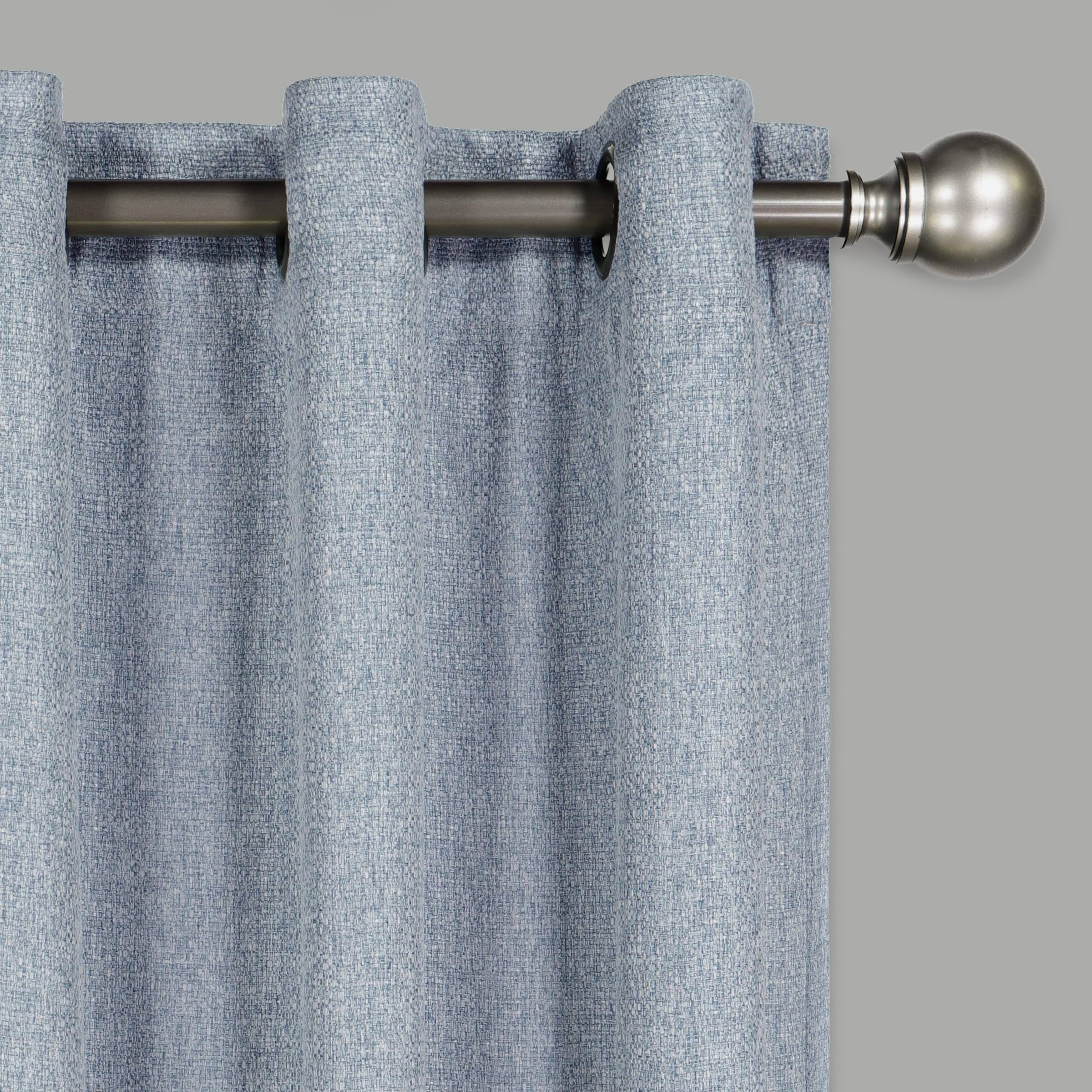 Grey Blackout Window Panel 95 Inches G11340