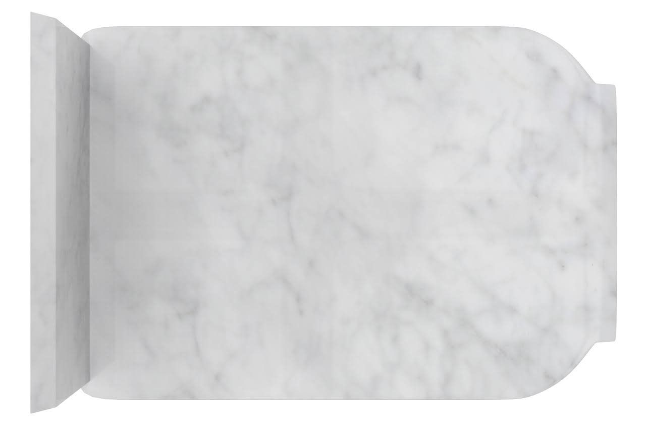 Antique Bianca Carara Marble Top C540