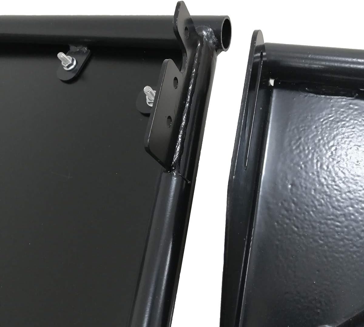 Black Metal Full Suicide Doors with Latches, Pair D737