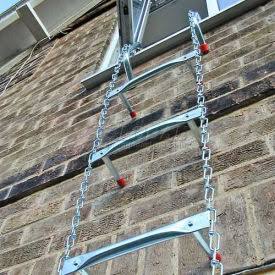 Portable Fire Escape Ladder 25 ft. O711963