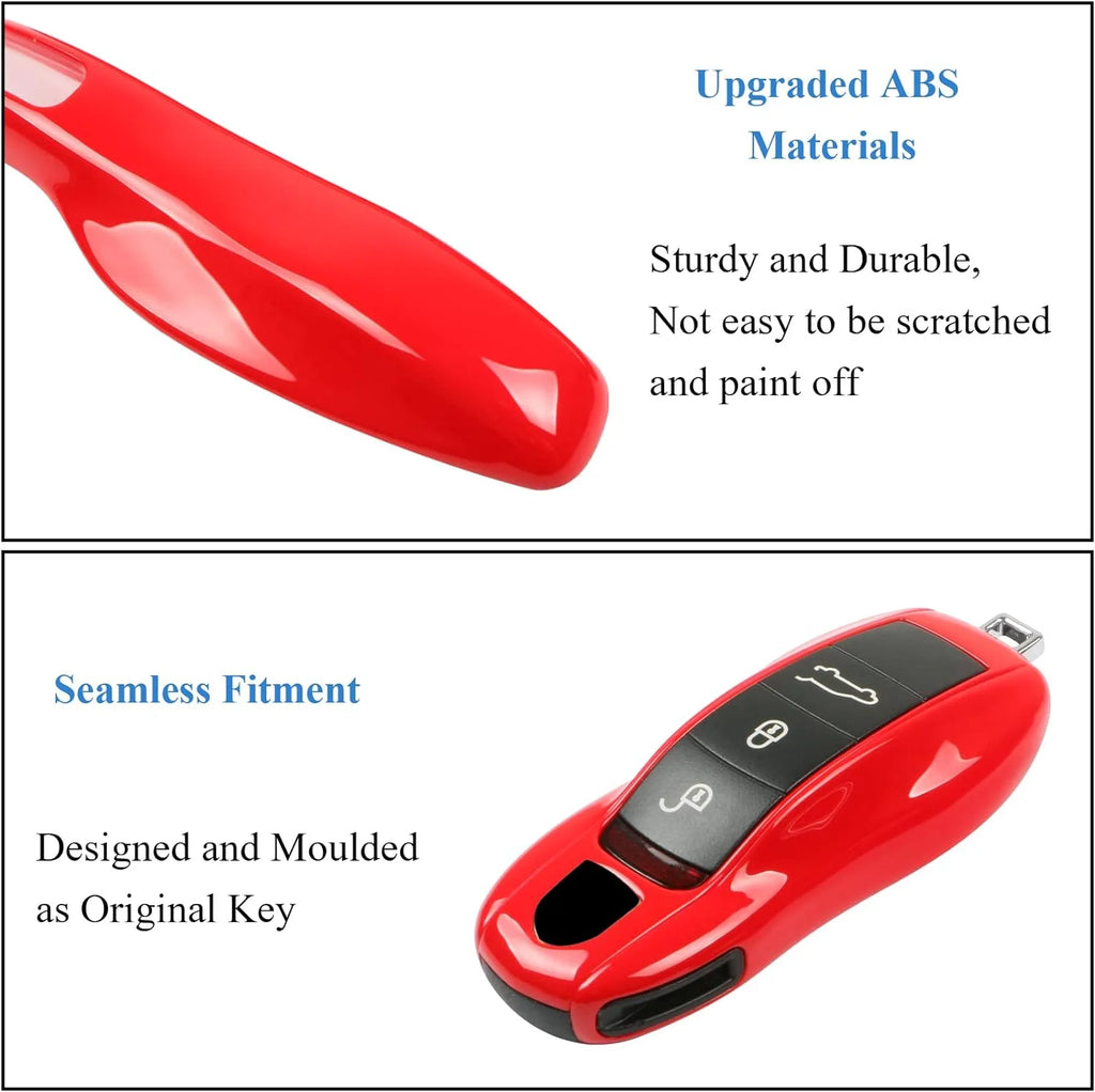 Red Painted Smart Key Fob Shell 3 Pcs N205545