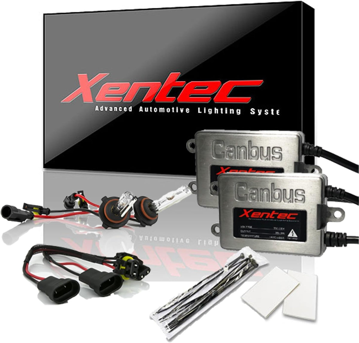 9005 8000K Xenon Bulb with 45W Slim CANBUS Ballast M94575
