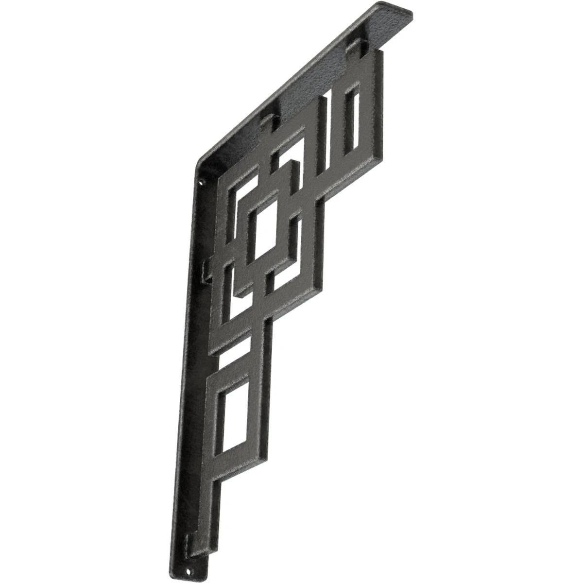 Wrought Iron Bracket Antiqued Pewter T15225