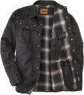 Cotton Suede Concealed Carry Shirt Jacket O893
