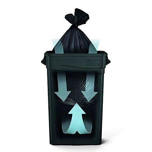 Slim Trash Can, 23 Gal., Green Q4041