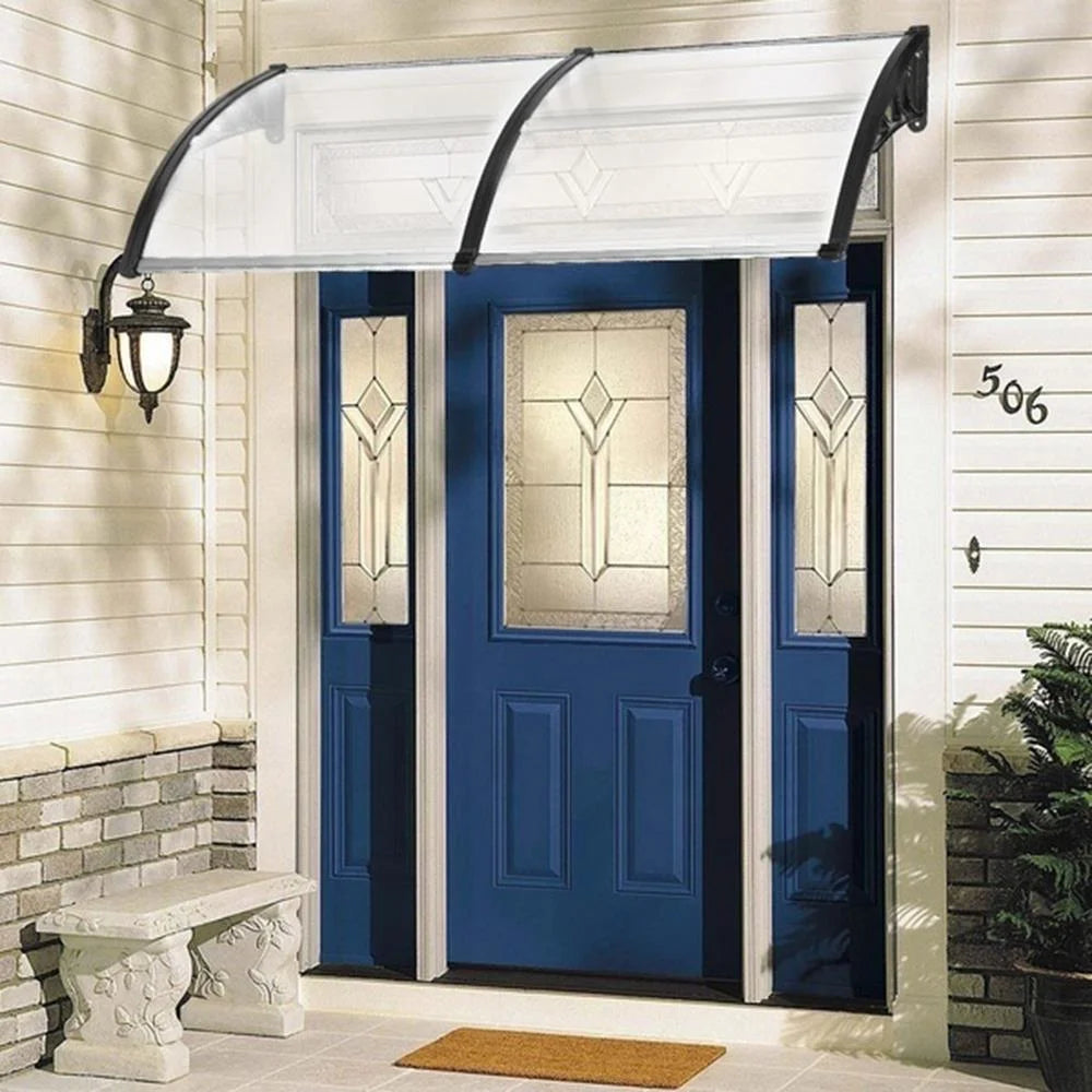 Black Bracket Patio Awning X798613