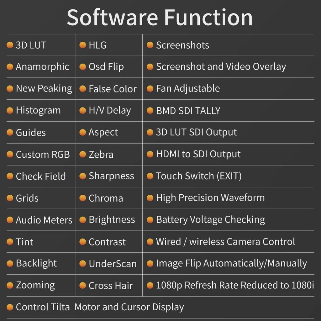 5.5" Touch Screen Camera Field Monitor with SDI K899768