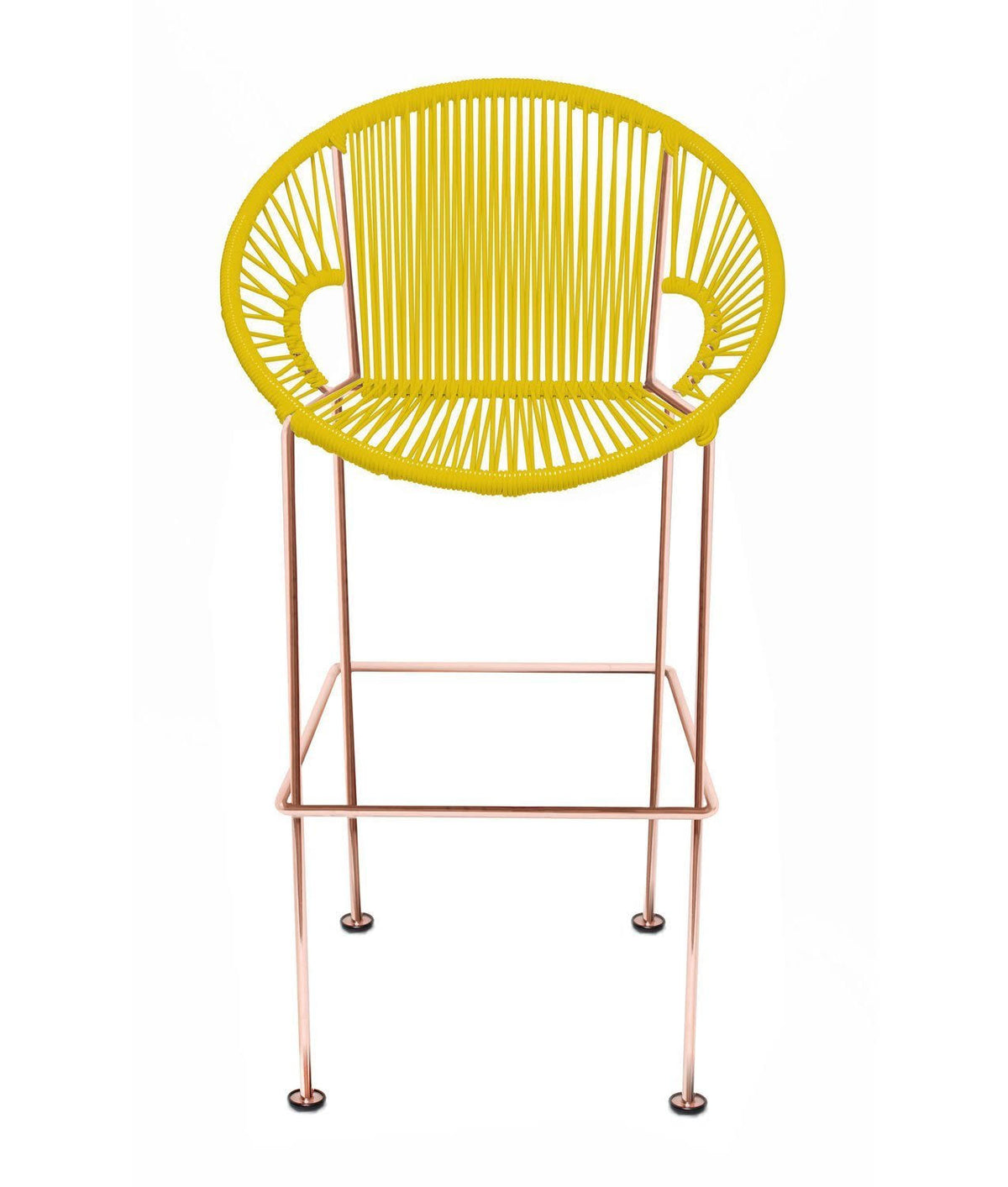 Copper/Yellow Bar Stool R94152