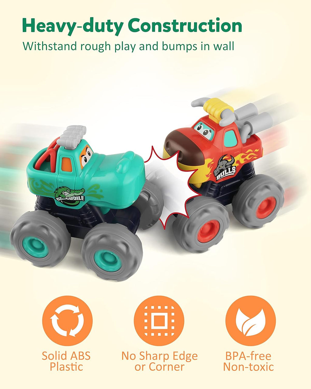 Friction Powered Cars 3PCS Toy Set P143