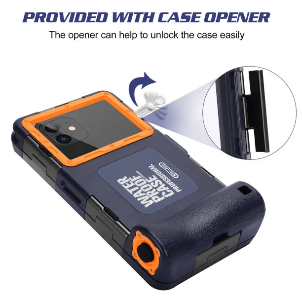 Waterproof Protective Case for Oppo Find X3 and Phones Up to 6.9 Inch E422