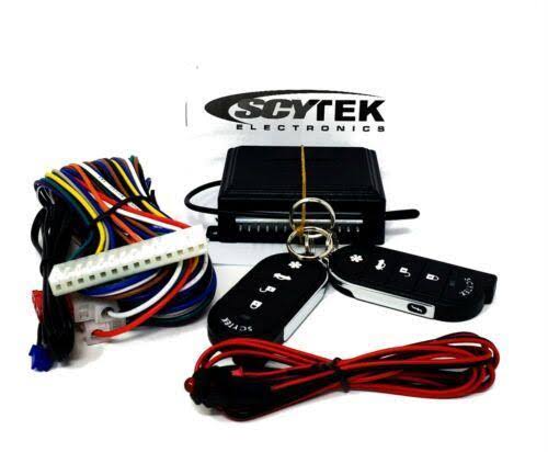 Keyless Entry Car Alarm Security System, 2 Key 2 Door Locks Y828