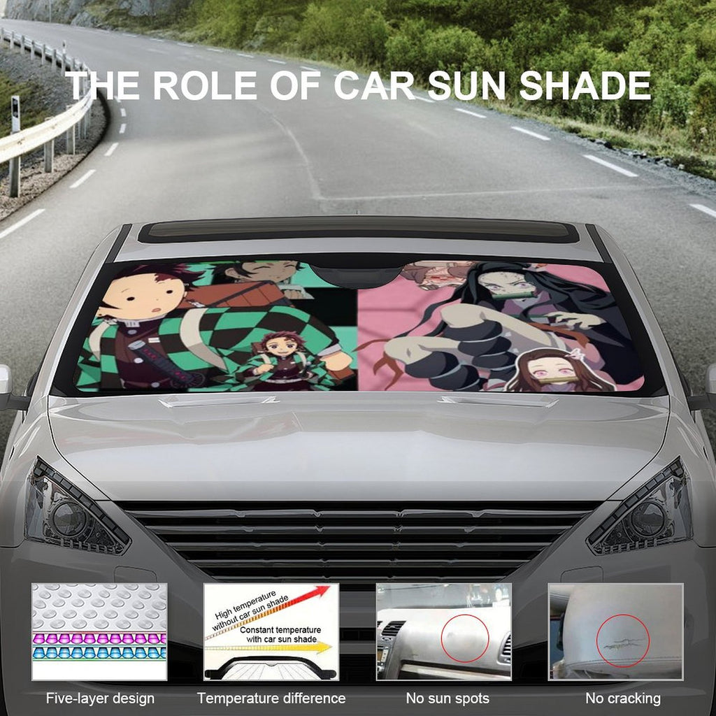 Foldable Reflective Car Windshield Sunshade V833